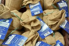 Sachets haricots jute