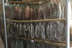 Séchage chacuterie le Cochon du Madres