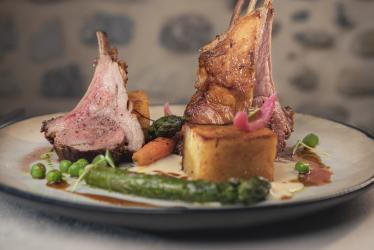 cotelette d'agneau cuisinée