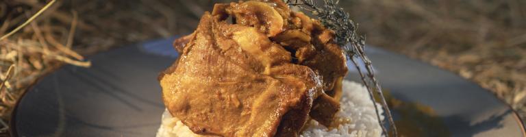 Recette à base de chevreau marqué Pays cathare