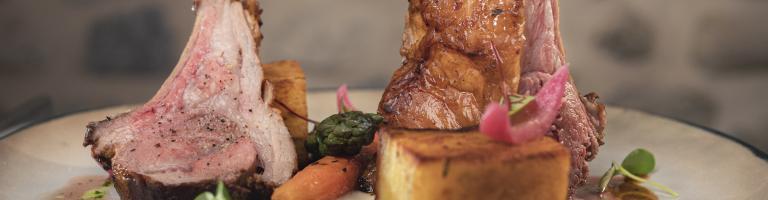 cotelette d'agneau cuisinée