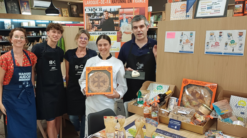 Animation et dégustation des produits Pays Cathare dans les boutiques partenaires