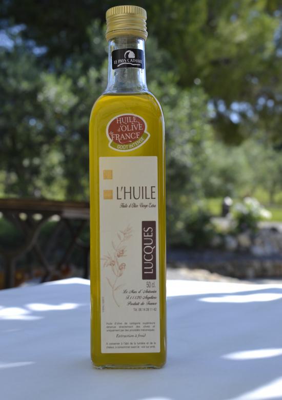 huile d'olive marque pays cathare